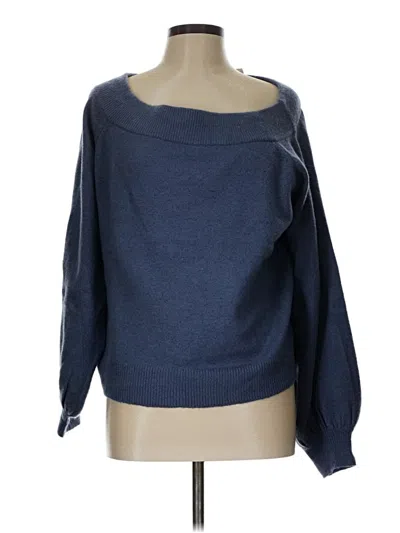 Pre-owned Treasure & Bond Pullover Sweater In Blue