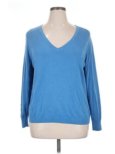 Pre-owned Treasure & Bond Pullover Sweater In Blue