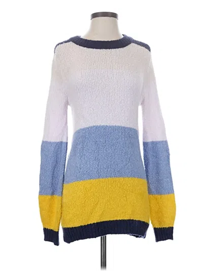 Pre-owned Treasure & Bond Pullover Sweater In Blue