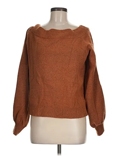Pre-owned Treasure & Bond Pullover Sweater In Brown
