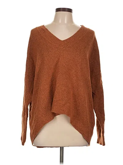 Pre-owned Treasure & Bond Pullover Sweater In Brown