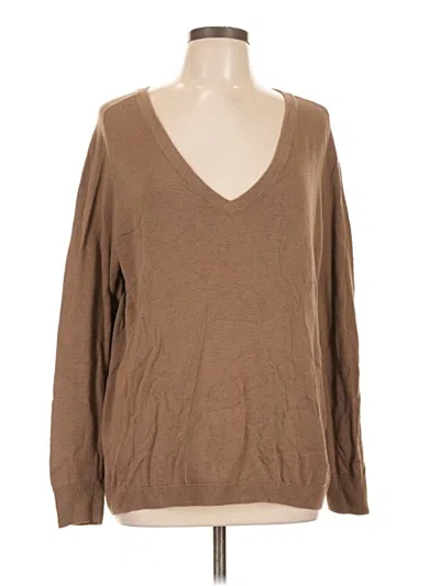 Pre-owned Treasure & Bond Pullover Sweater In Brown