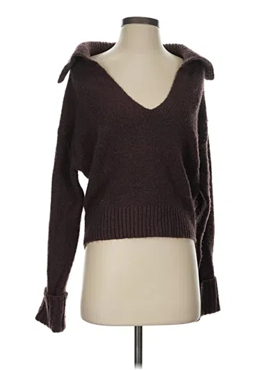 Pre-owned Treasure & Bond Pullover Sweater In Brown