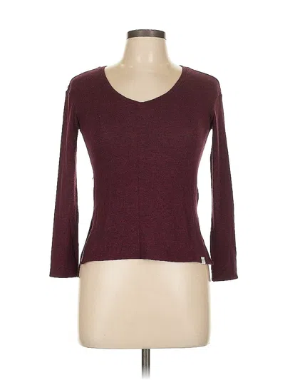 Pre-owned Treasure & Bond Pullover Sweater In Burgundy