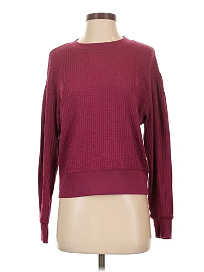 Pre-owned Treasure & Bond Pullover Sweater In Burgundy