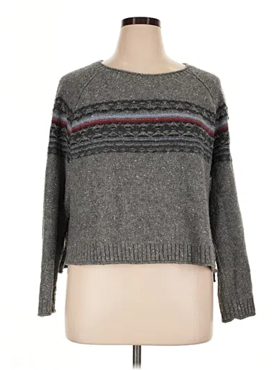 Pre-owned Treasure & Bond Pullover Sweater In Gray