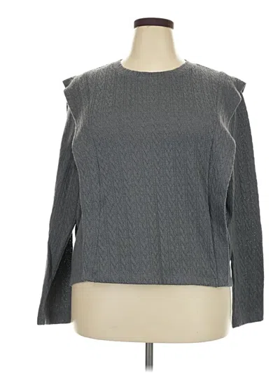 Pre-owned Treasure & Bond Pullover Sweater In Gray
