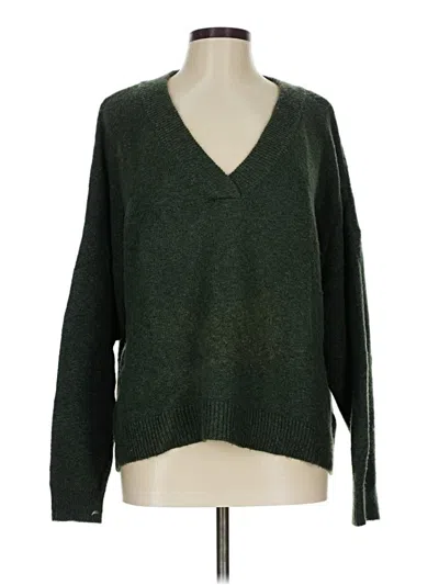 Pre-owned Treasure & Bond Pullover Sweater In Green