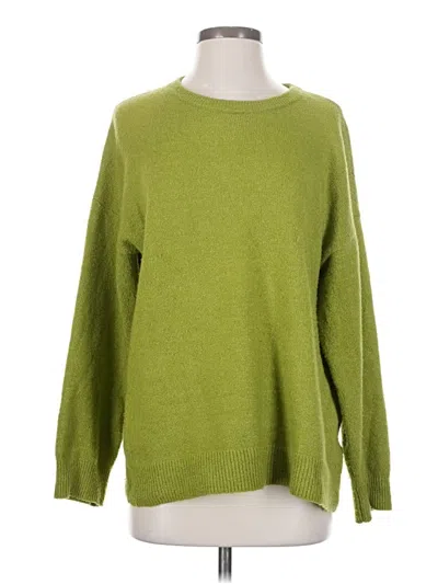 Pre-owned Treasure & Bond Pullover Sweater In Green