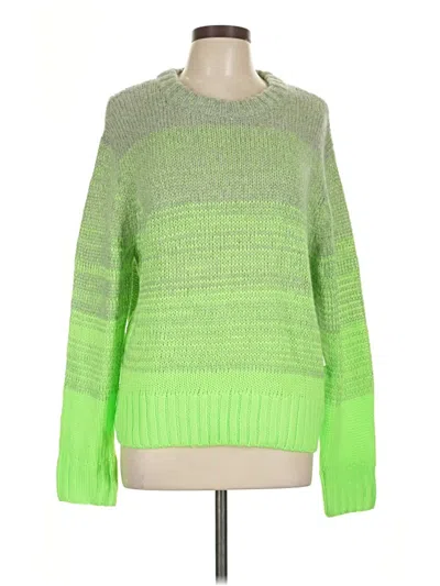 Pre-owned Treasure & Bond Pullover Sweater In Green
