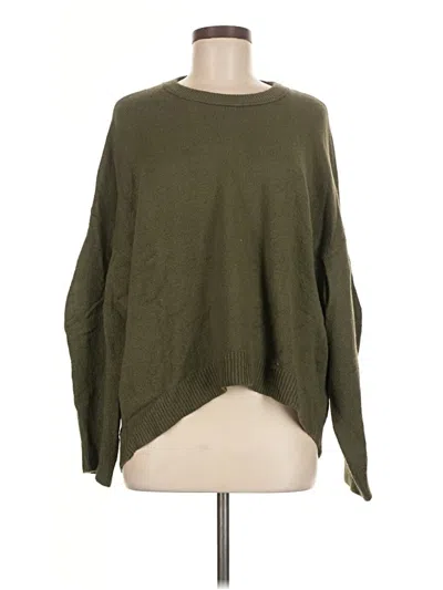 Pre-owned Treasure & Bond Pullover Sweater In Green
