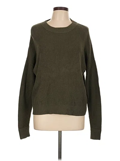 Pre-owned Treasure & Bond Pullover Sweater In Green