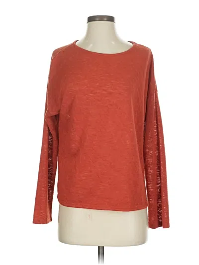 Pre-owned Treasure & Bond Pullover Sweater In Orange