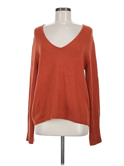 Pre-owned Treasure & Bond Pullover Sweater In Orange