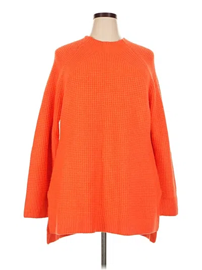 Pre-owned Treasure & Bond Pullover Sweater In Orange