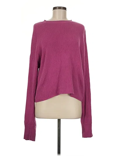 Pre-owned Treasure & Bond Pullover Sweater In Purple