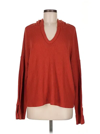 Pre-owned Treasure & Bond Pullover Sweater In Red