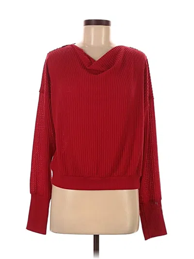 Pre-owned Treasure & Bond Pullover Sweater In Red