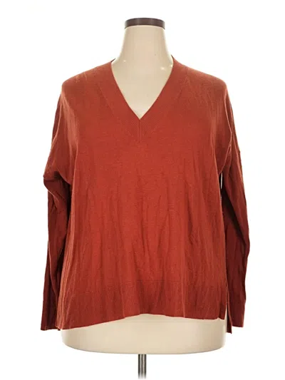 Pre-owned Treasure & Bond Pullover Sweater In Red