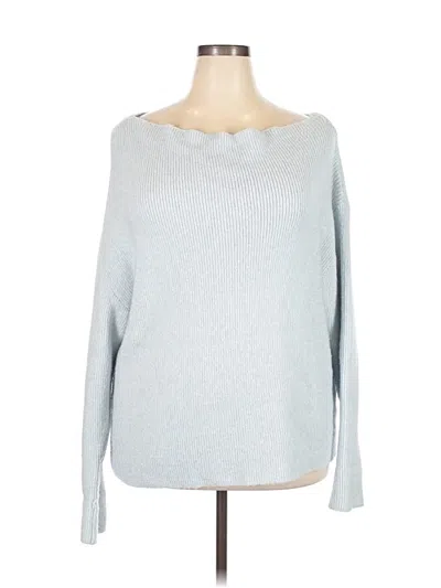Pre-owned Treasure & Bond Pullover Sweater In Silver