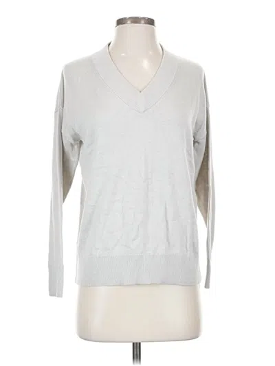 Pre-owned Treasure & Bond Pullover Sweater In Silver