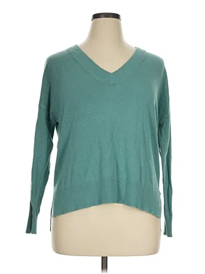 Pre-owned Treasure & Bond Pullover Sweater In Teal