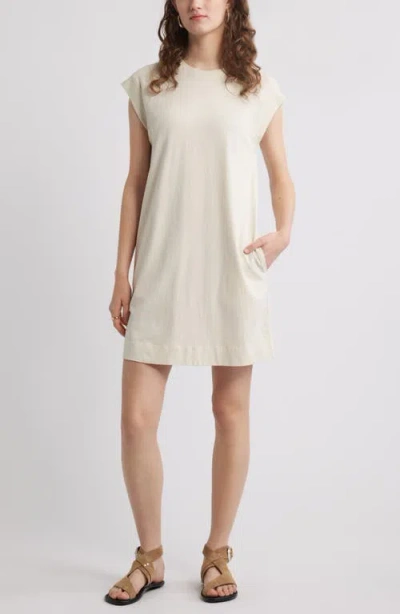 Treasure & Bond Raglan Sleeve Cotton Minidress