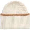 TREASURE & BOND TREASURE & BOND RIB CONTRAST BEANIE