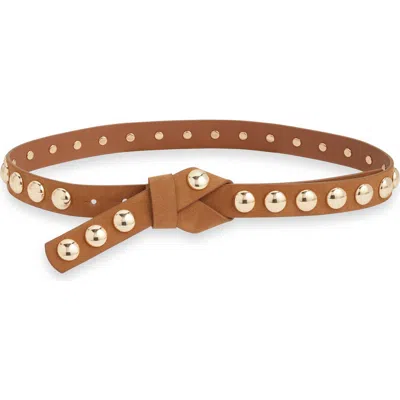 Treasure & Bond Riley Studded Belt In Brown