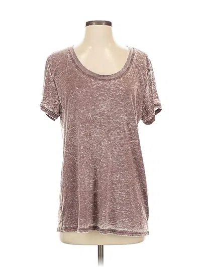 Pre-owned Treasure & Bond Short Sleeve T-shirt In Brown