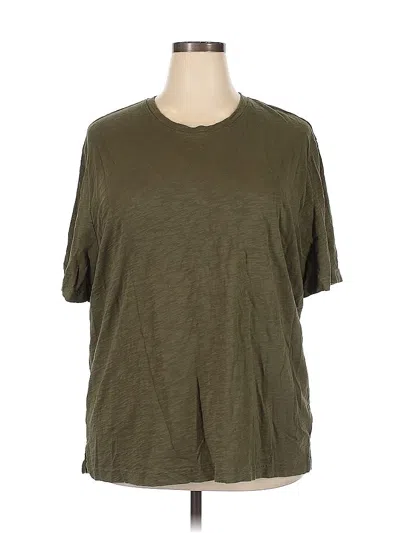 Pre-owned Treasure & Bond Short Sleeve T-shirt In Green