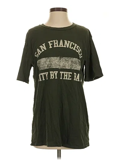 Pre-owned Treasure & Bond Short Sleeve T-shirt In Green
