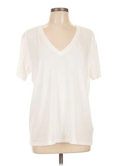 Pre-owned Treasure & Bond Short Sleeve T-shirt In Ivory