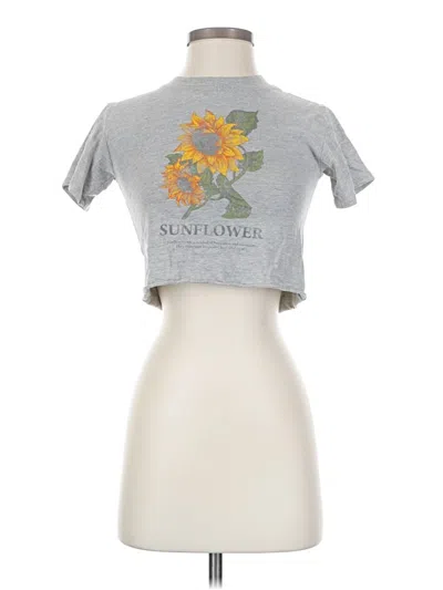 Pre-owned Treasure & Bond Short Sleeve T-shirt In Silver