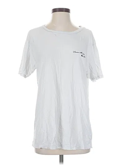Pre-owned Treasure & Bond Short Sleeve T-shirt In White