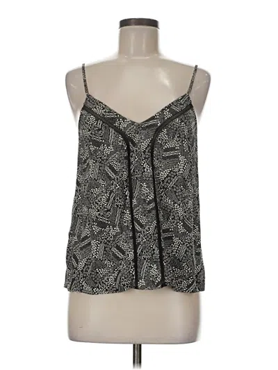 Pre-owned Treasure & Bond Sleeveless Blouse In Black