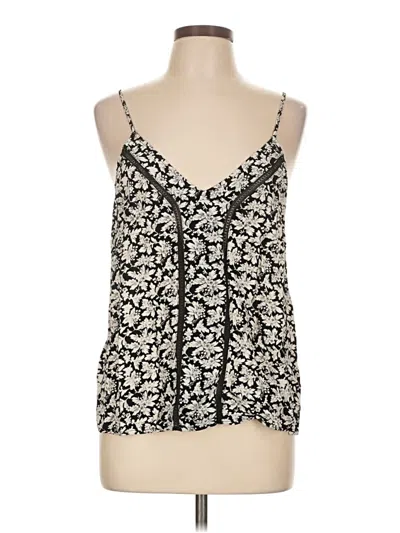 Pre-owned Treasure & Bond Sleeveless Blouse In Black