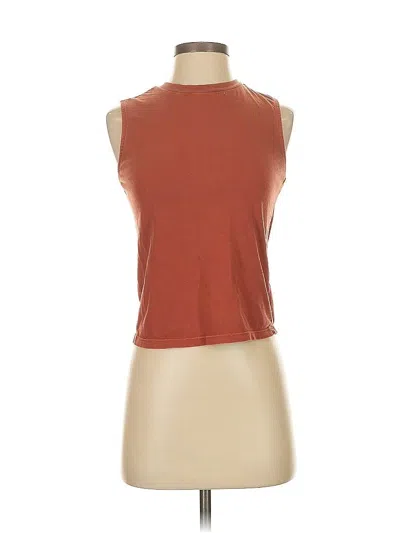 Pre-owned Treasure & Bond Sleeveless T-shirt In Orange