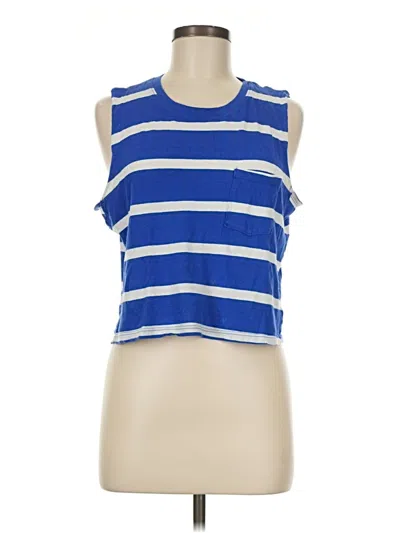 Pre-owned Treasure & Bond Sleeveless T-shirt In Blue
