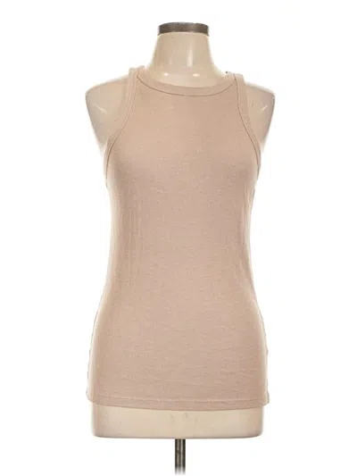 Pre-owned Treasure & Bond Sleeveless T-shirt In Tan