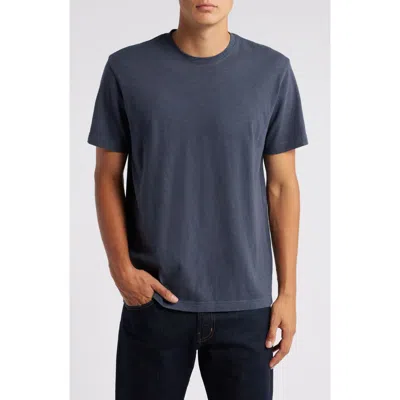 Treasure & Bond Lived In Slub Jersey Crewneck T-shirt In Navy India Ink