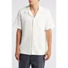 Treasure & Bond Slub Knit Cotton Camp Shirt