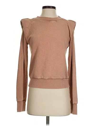 Pre-owned Treasure & Bond Sweatshirt In Tan