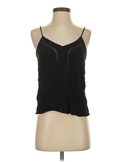 Pre-owned Treasure & Bond Tank Top Black Halter Neckline Tops