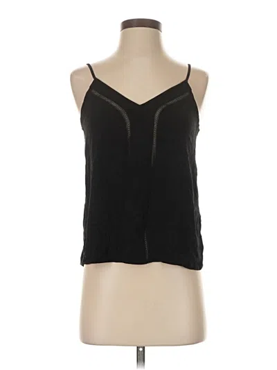 Pre-owned Treasure & Bond Tank Top Black Halter Neckline Tops