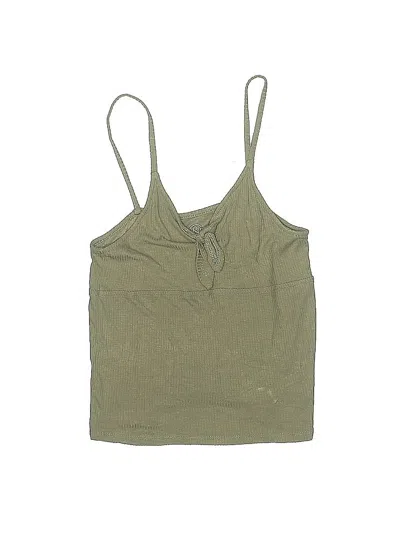 Pre-owned Treasure & Bond Kids' Tank Top Green Halter Neckline Tops