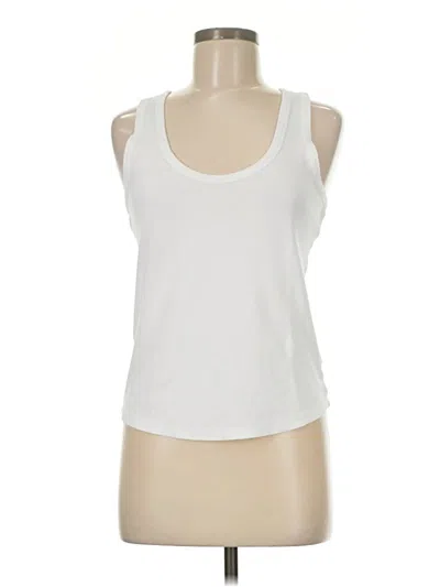 Pre-owned Treasure & Bond Tank Top White Halter Neckline Tops
