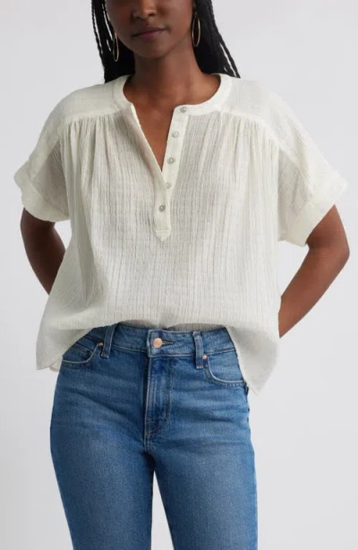 Treasure & Bond Textured Flowy Top