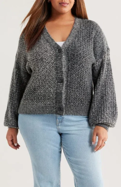 TREASURE & BOND TREASURE & BOND TEXTURED V-NECK CARDIGAN