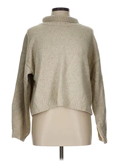 Pre-owned Treasure & Bond Turtleneck Sweater In Brown